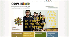 Desktop Screenshot of oew.org